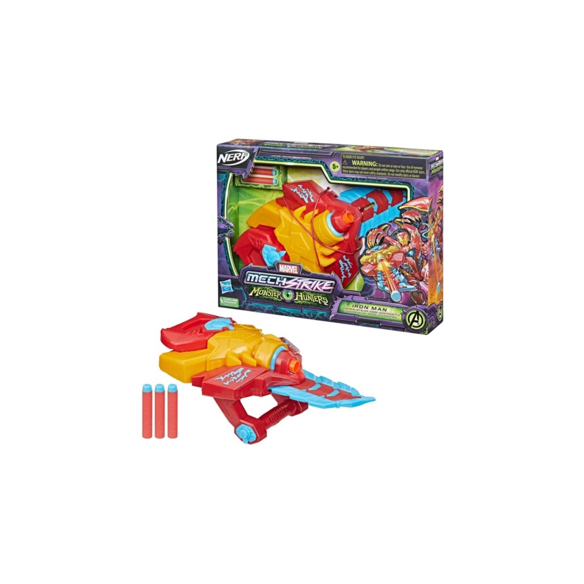 MARVEL MECH STRIKE IRON MAN MONSTER BLAST BLADE