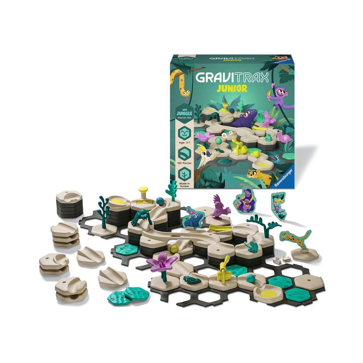 GraviTrax Junior Starter Set L - Jungle