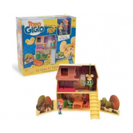 TOPO GIGIO CASA  CON 2 PERSONAGGI
