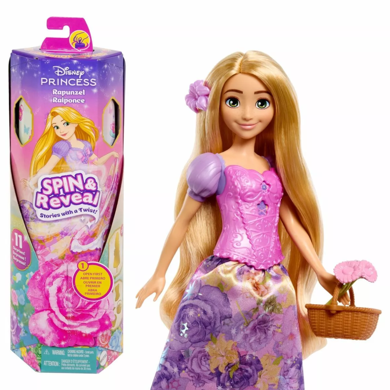 PRINCESS SPIN & REVEAL RAPUNZEL