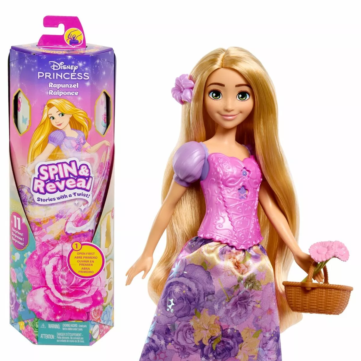 PRINCESS SPIN & REVEAL RAPUNZEL