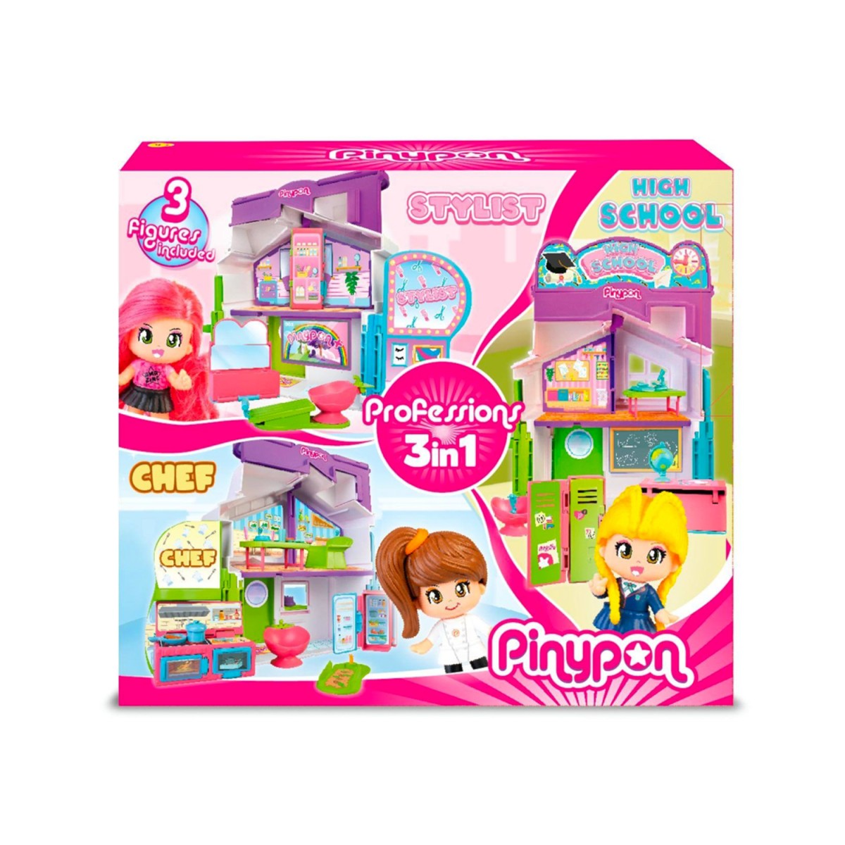 PINYPON PROFESSIOI 3 IN 1