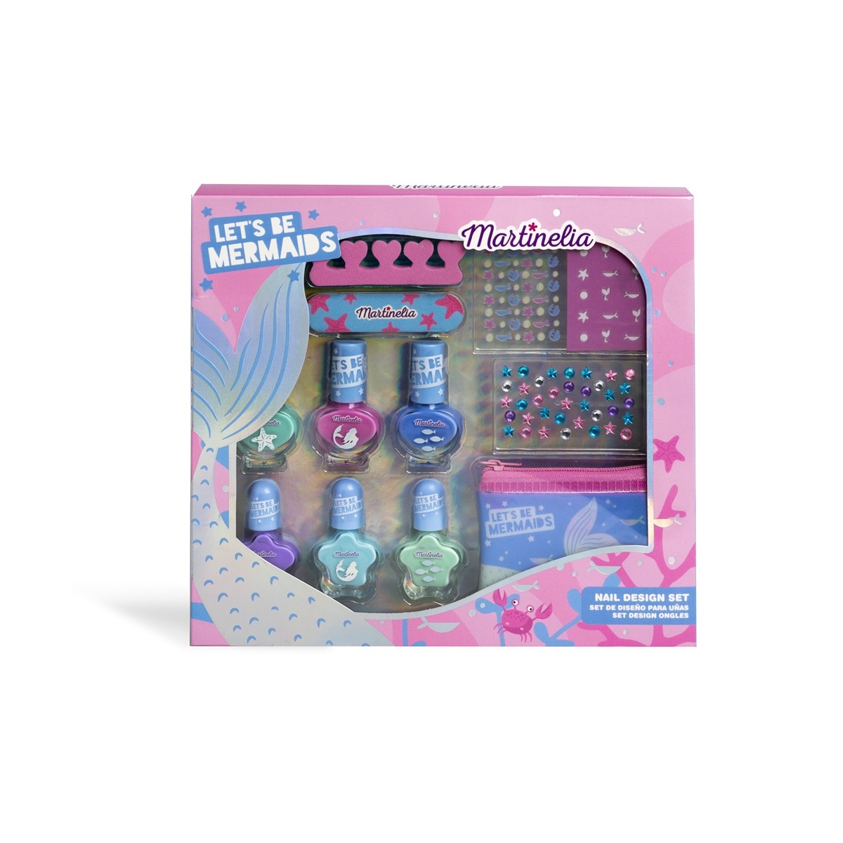 MARTINELIA LET'S BE MERMAIDS NAIL DESIGN SET