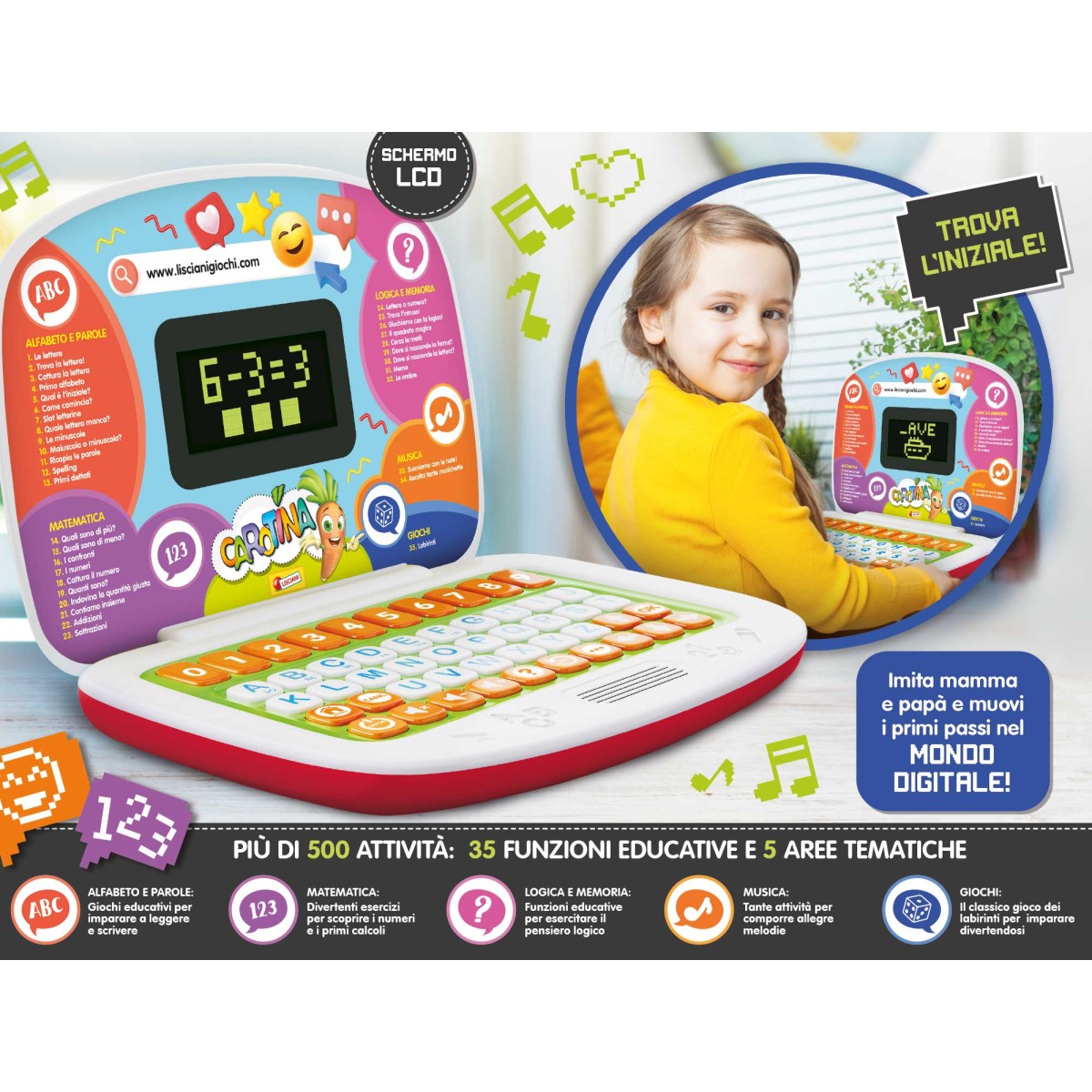 CAROTINA LAPTOP EDUCATIVO