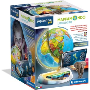SAPIETNTINO MAPPAMONDO LUMINOSO