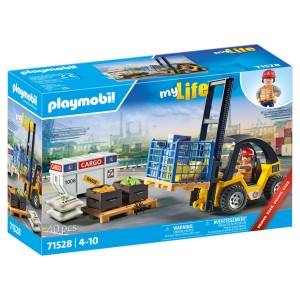 PLAYMOBIL CARRELLO ELEVATORE 71258