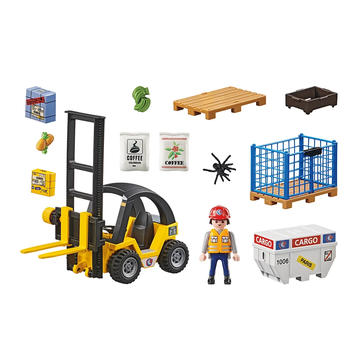 PLAYMOBIL CARRELLO ELEVATORE 71258