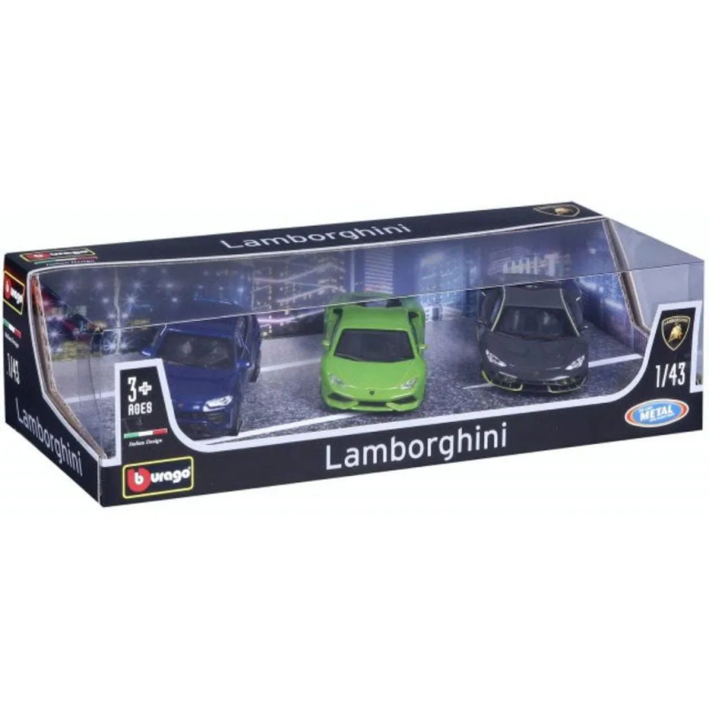 GIFT 3PACK AUTO LAMBORGHINI 1:43