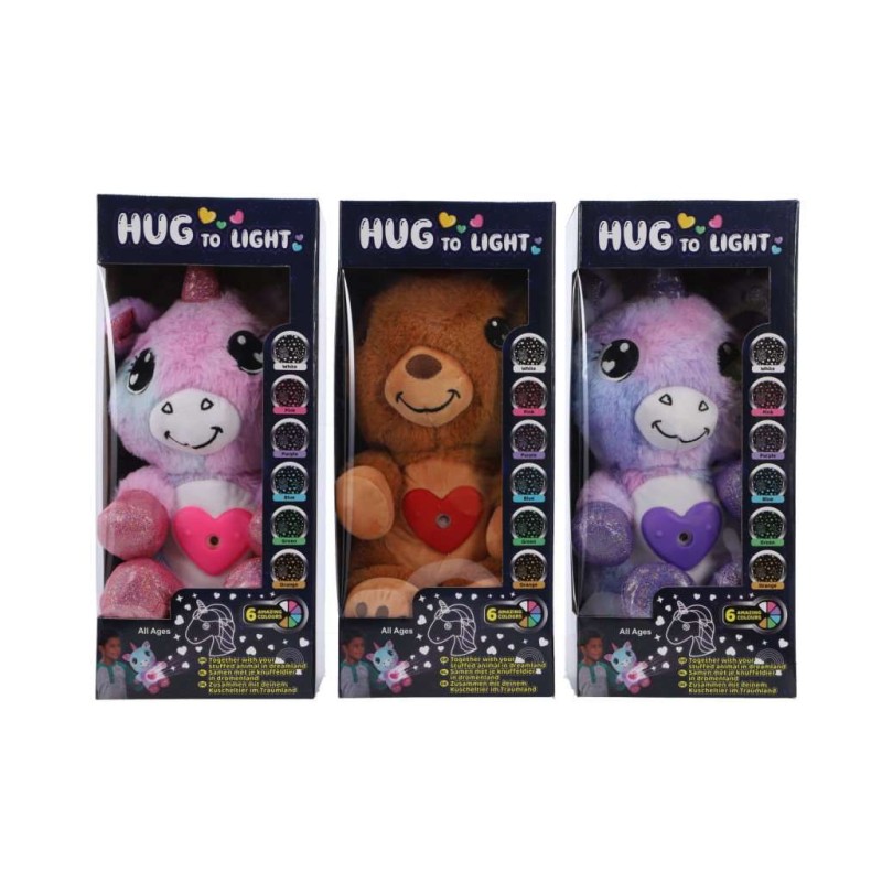 HUGK TO LICHT PELUCHE MULTICOLOR