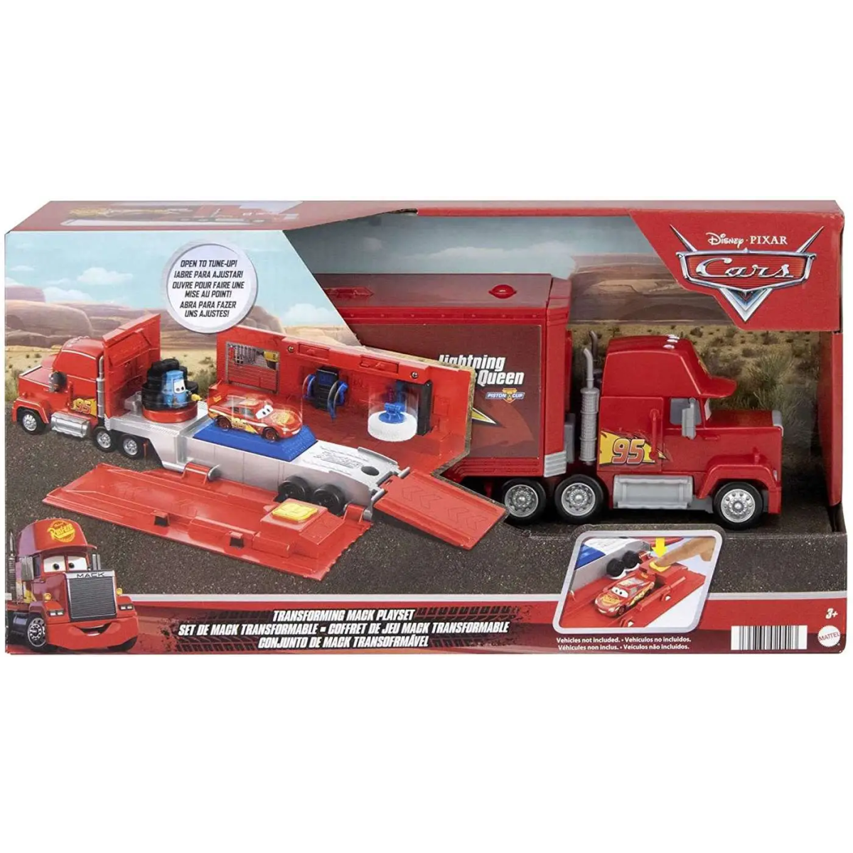 CARS MACK TRASFORMABILE PLAYSET