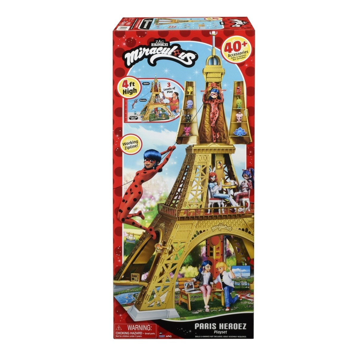 MIRACULOUS PARIS TORRE EFFEIL PLAYSET