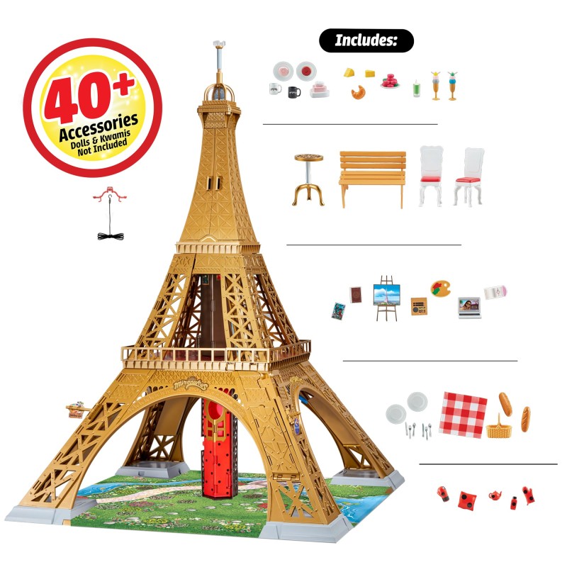 MIRACULOUS PARIS TORRE EFFEIL PLAYSET