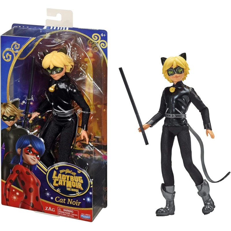 MIRACULOUS BAMBOLA 30CM. CAT NOIR