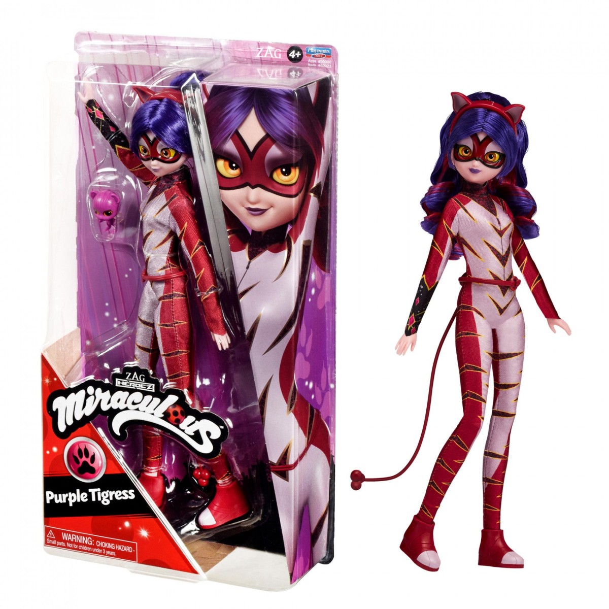 MIRACULOUS BAMBOLA 30CM. PURPLE TIGRESS