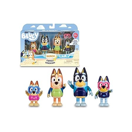 BLUEY FAMILY BEACH DAY