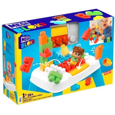 MEGA BLOCKS TAVOLO CON COSTRUZIONI