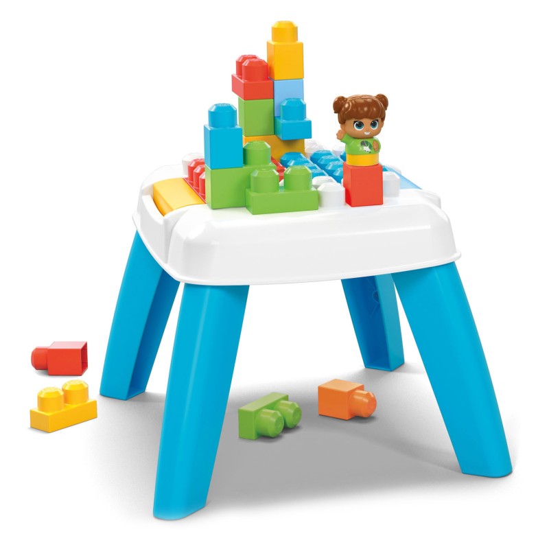 MEGA BLOCKS TAVOLO CON COSTRUZIONI