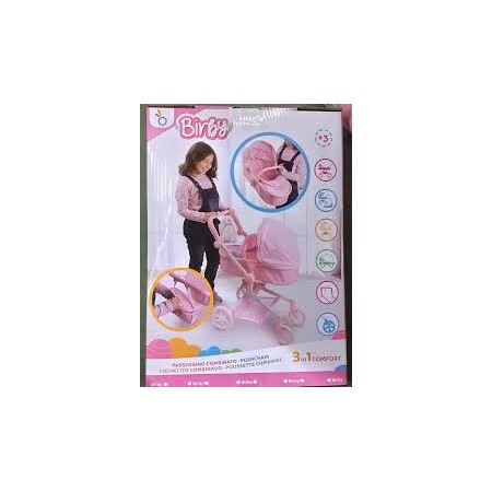 BIRBY PASSEGGINO COMBINATO 3 IN 1