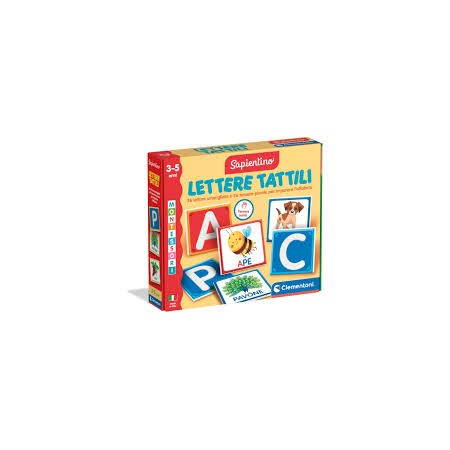 MONTESSORI LETTERE TATTILI