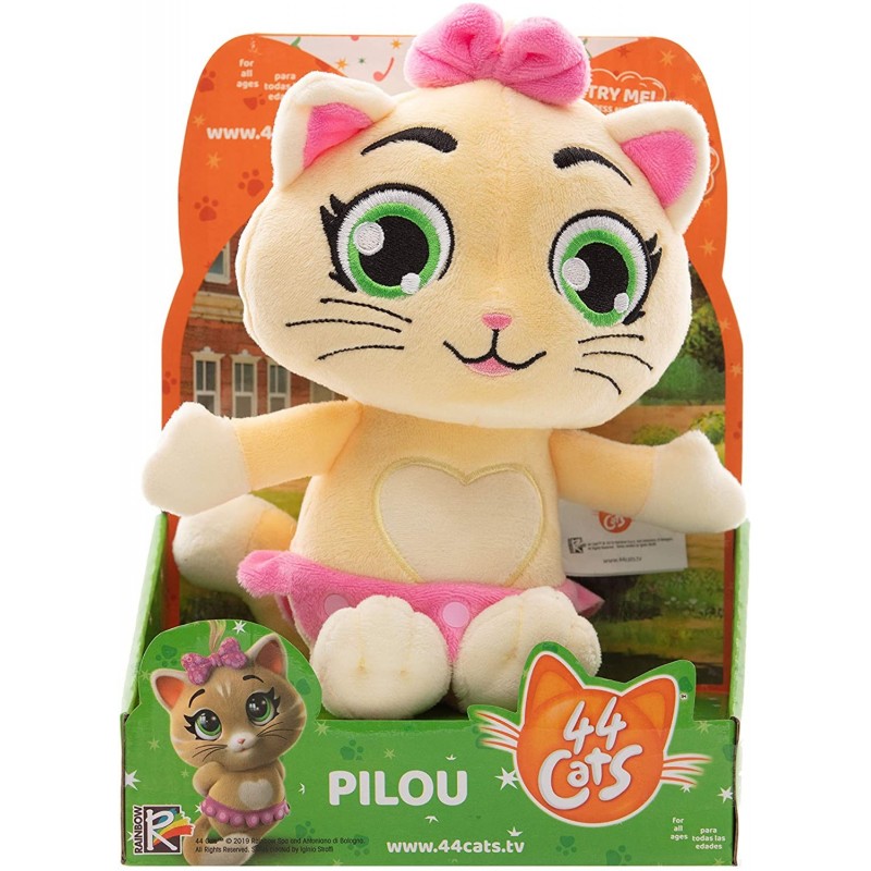44 GATTI PILOU PELUCHE