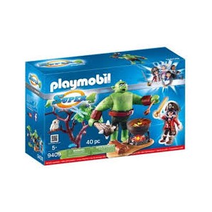PLAYMOBIL SUPET 4 PIRATA CONTRO ORCO 9409