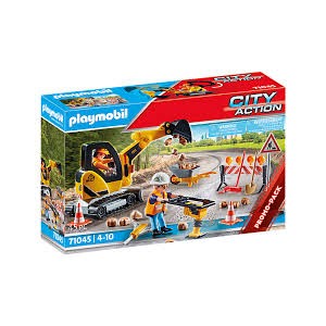 PLAYMOBIL Cantiere stradale 71045