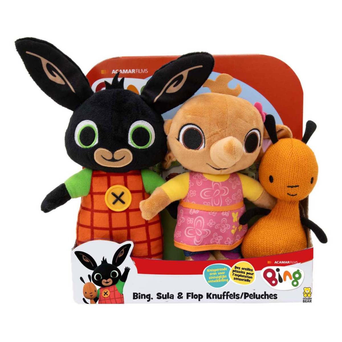 BING CONFEZIONE 3 PERSONAGGI 20CM.