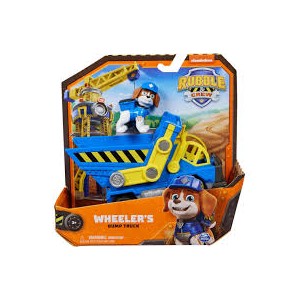 RUBBLE & CREW PERSONAGGIO CON VEICOLO WHEELER