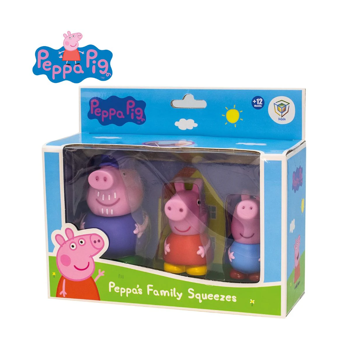 PEPPA PIG FAMILY SQUEEZES 3 PERSONAGGI