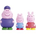 PEPPA PIG FAMILY SQUEEZES 3 PERSONAGGI