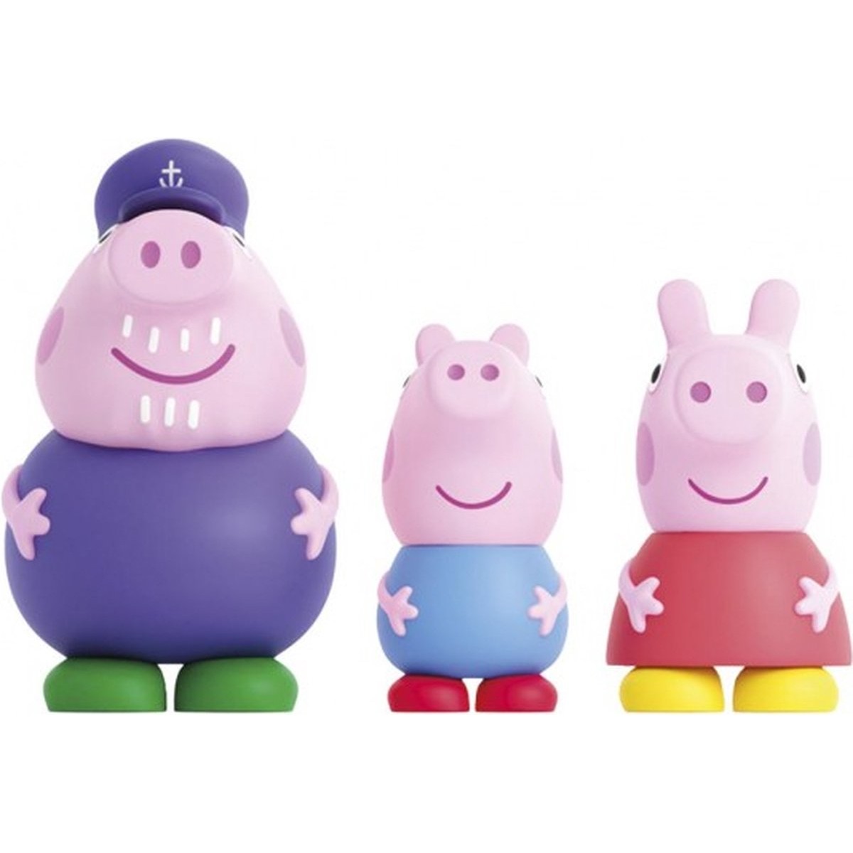 PEPPA PIG FAMILY SQUEEZES 3 PERSONAGGI