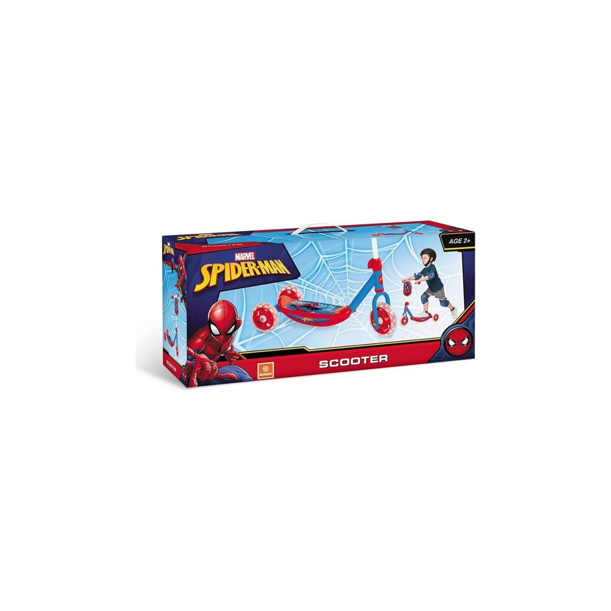 SPIDERMAN MONOPATTINO 3 RUOTE