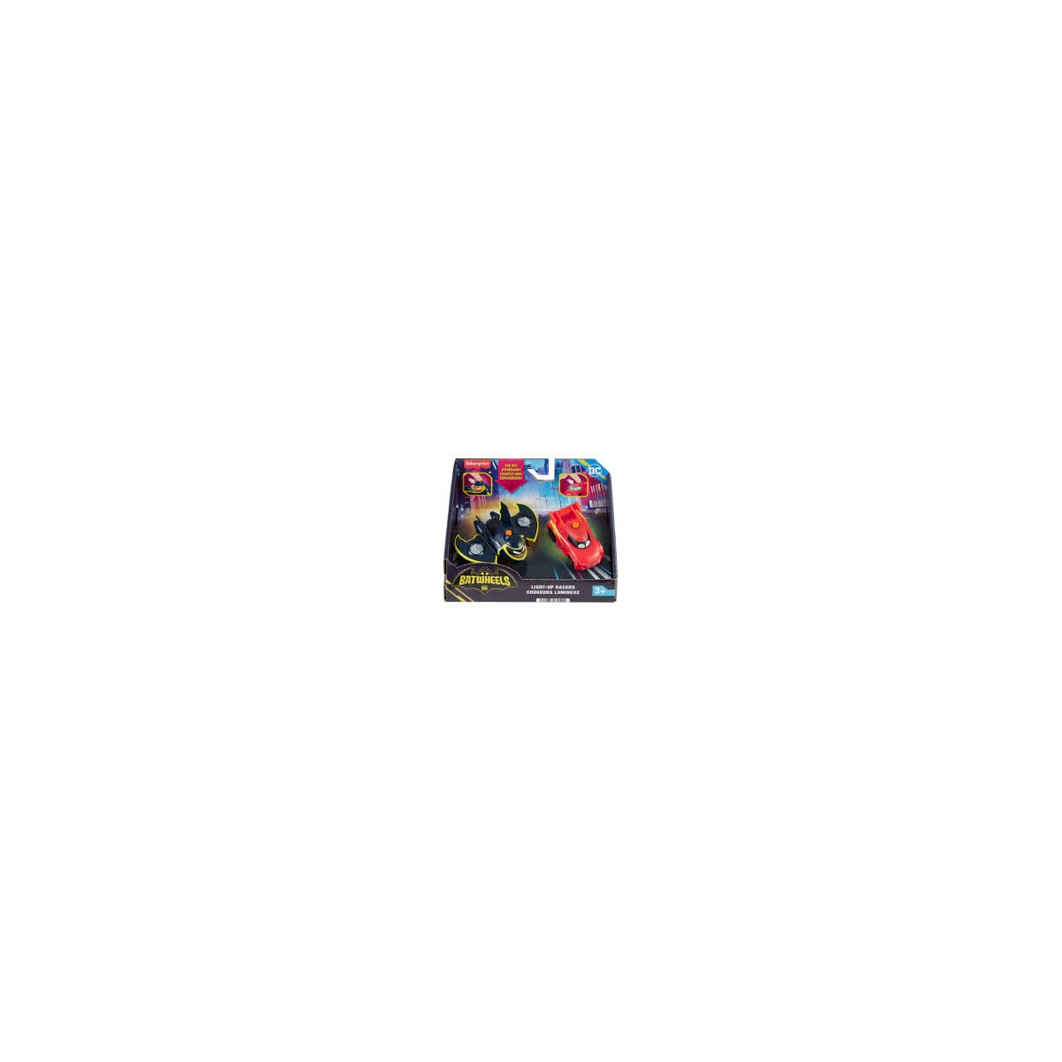 BATWHEELS DC LIGHT-UP RACERS
