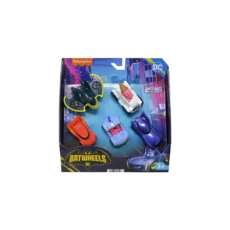 BATWHEELS CONFEZIONE 5 VEICOLI