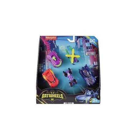 BATWHEELS CONFEZIONE 5 VEICOLI