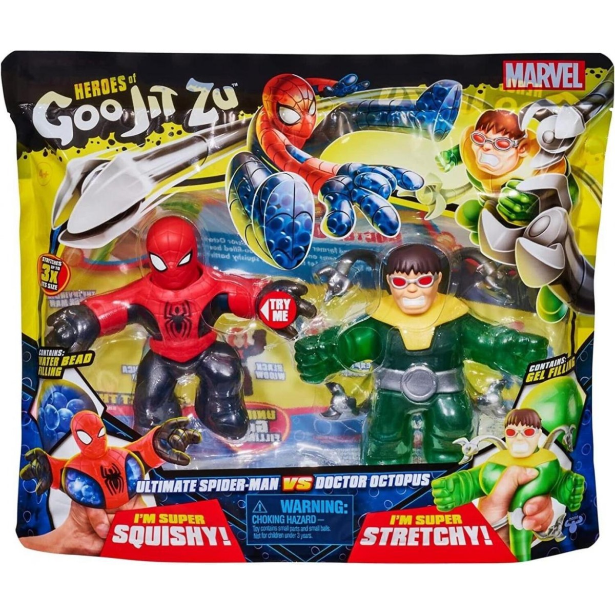 GOO JIT ZU HEROES SPIDERMAN DOUBLE PACK