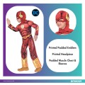 FLASH TRAVESTIMENTO CON MUSCOLI 4/6 ANNI