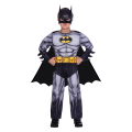 BATMAN TRAVESTIMENTO CON MUSCOLI 3/4 ANNI