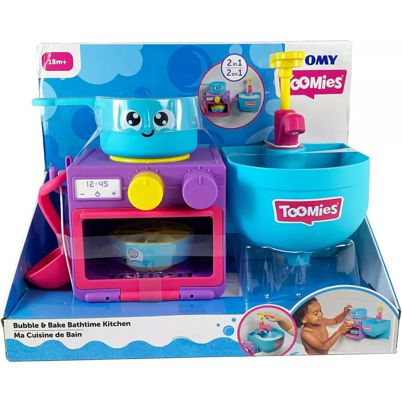 TOMY CUCINA BAGNETTO CON BOLLE 2 IN 1