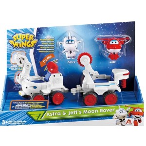 SUPERWINGS ASTRA & JETT CON MOON ROVER