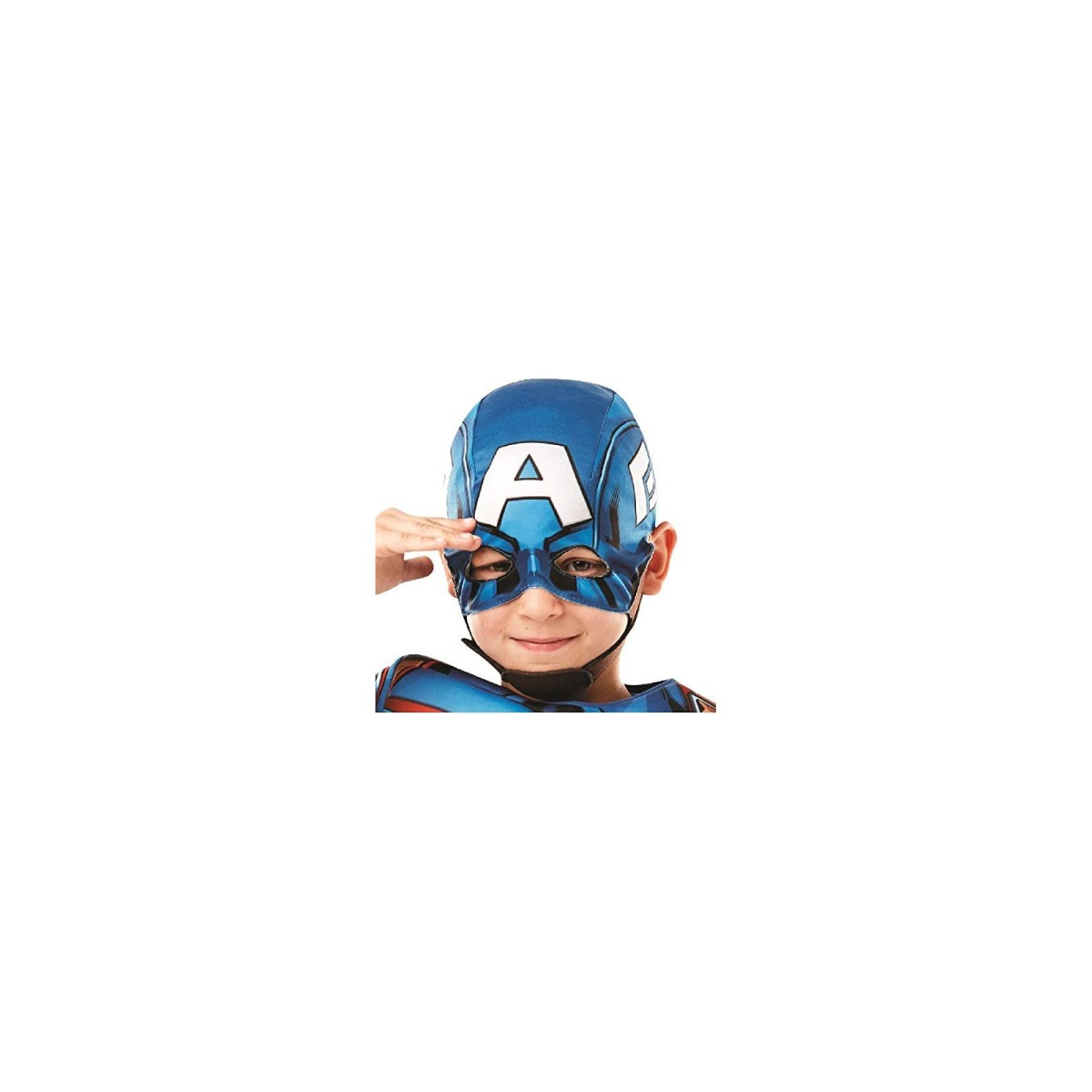 CAPITAN AMERICA TRAVESTIMENTO CON MUSCOLI 5-6 ANNI