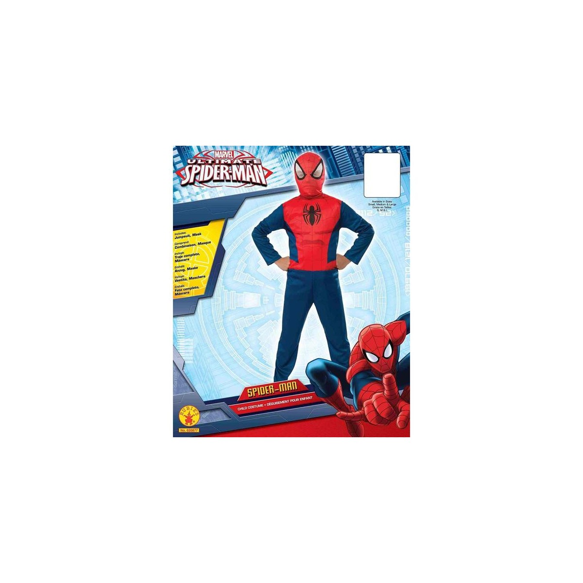 SPIDERMAN TRAVESTIMENTO 3-4 ANNI