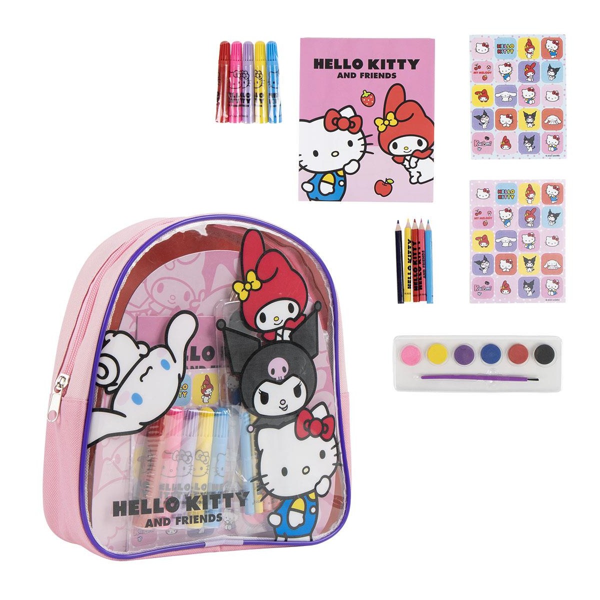 HELLO KITTY ZAINO COLORI