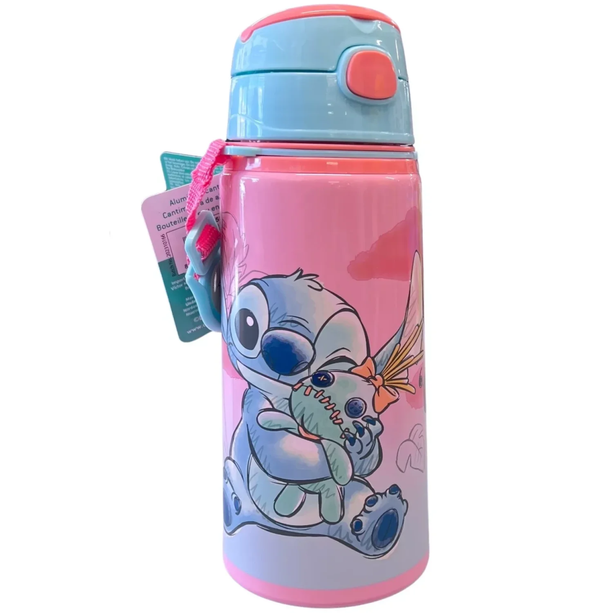 STITCH BORRACCIA CON TRACOLLA 600ML.