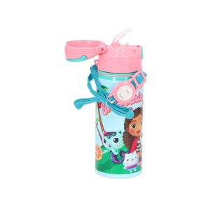 GABBY DOLLHOUSE BORRACCIA IN ALLUMINIO CON TRACOLLA 600ML.