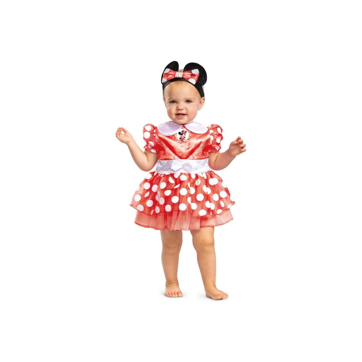 DISNEY BABY MINNIE INFANT ROSSO 6/12 MESI