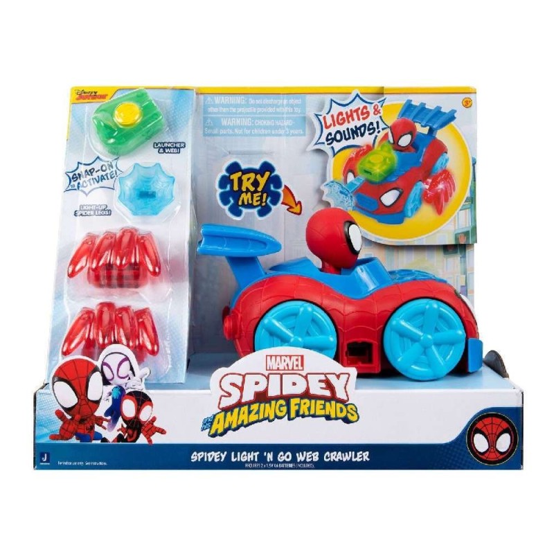 SPIDEY ED I SUOI AMICI AUTO LUCI E SUONI