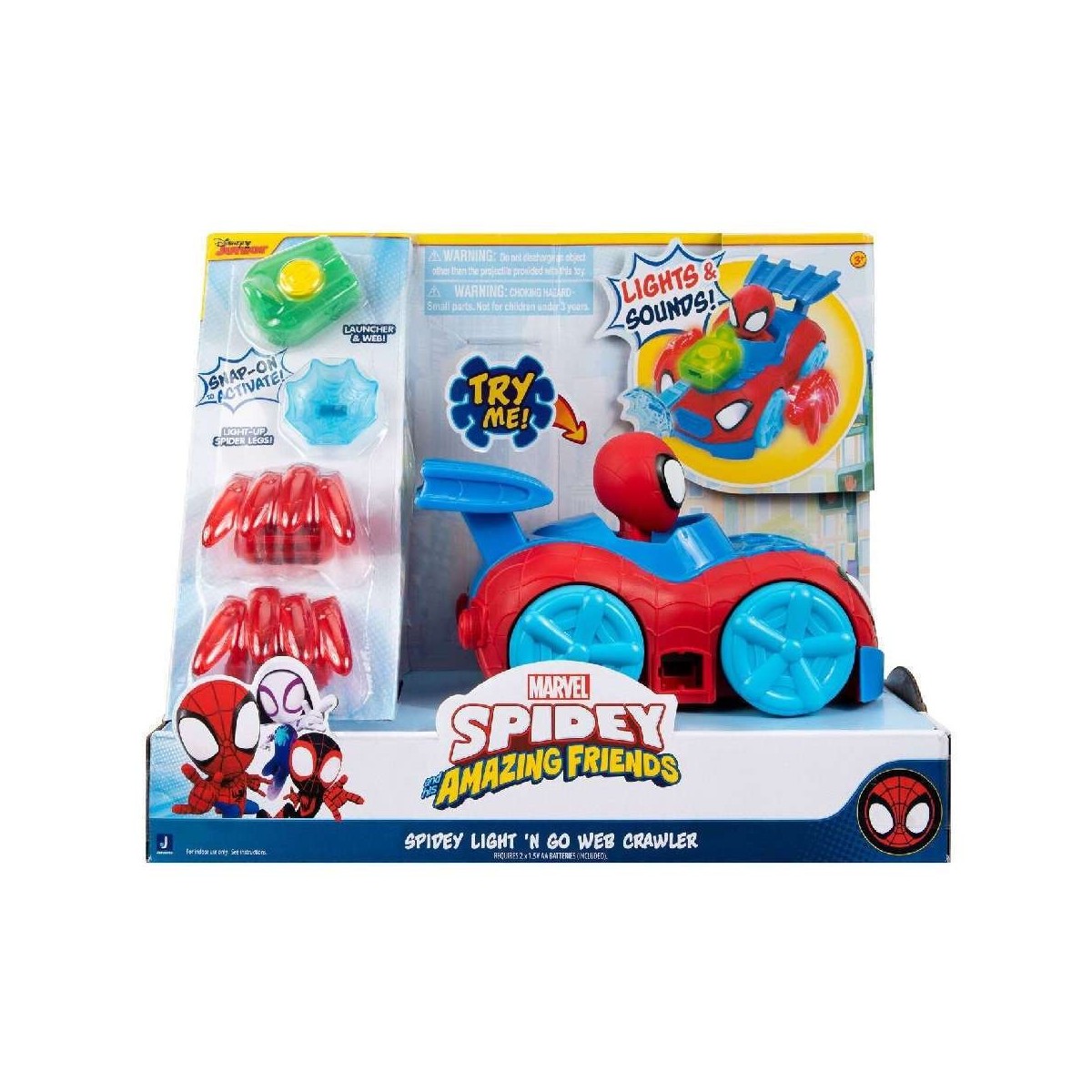 SPIDEY ED I SUOI AMICI AUTO LUCI E SUONI