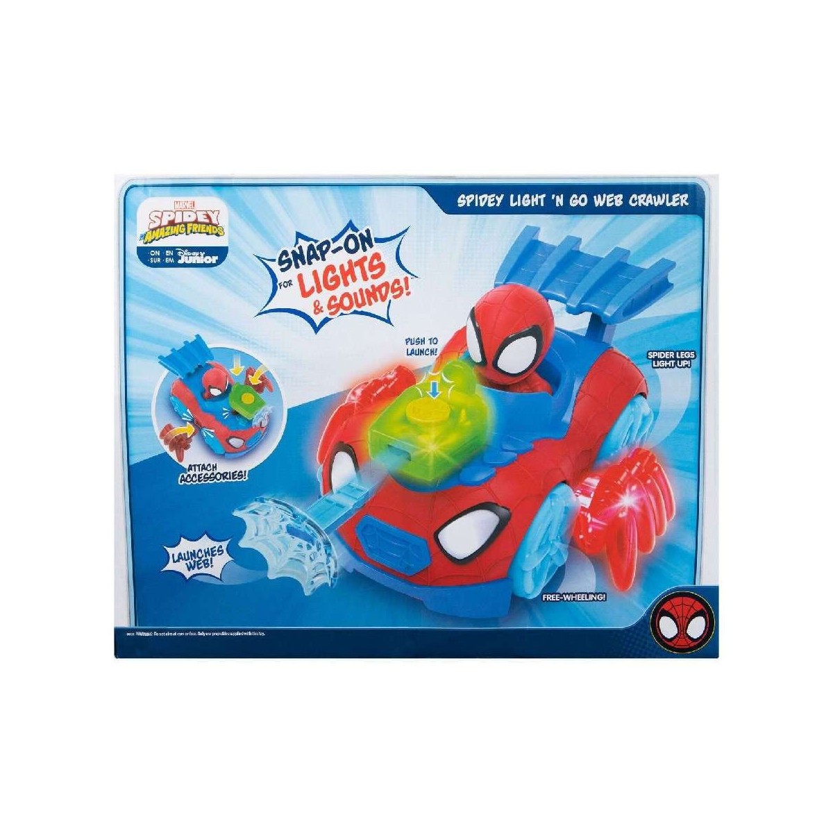 SPIDEY ED I SUOI AMICI AUTO LUCI E SUONI