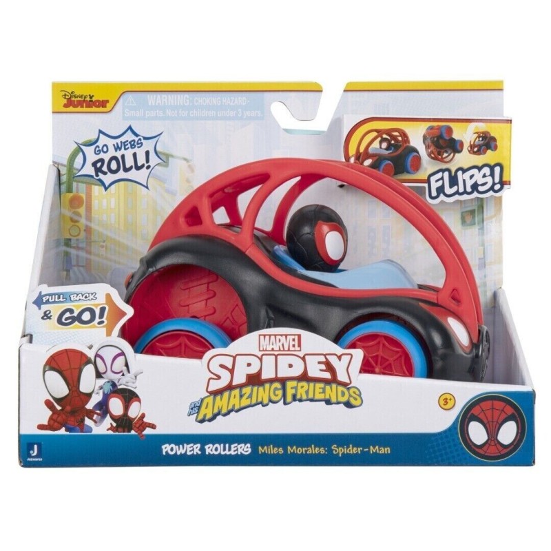 SPIDEY E I SUOI AMICI AUTO POWER ROLLERS MILES MORALES